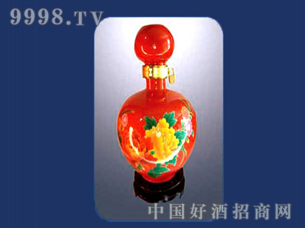 中华老字号二锅头红瓷瓶|北京金丰环球酒业有