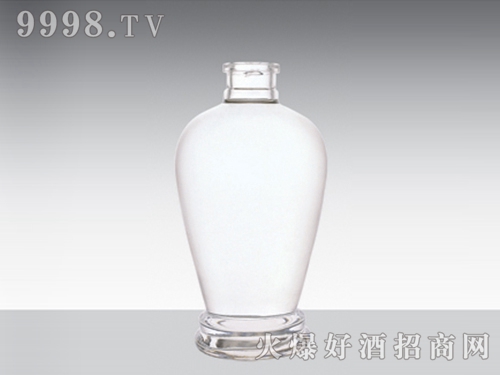 精白玻璃瓶花瓶XD-147-450ml-机械包装信息