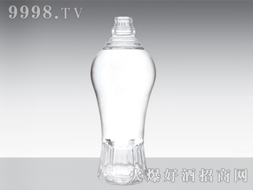 精白玻璃瓶花瓶XD-094-500ml-机械包装信息