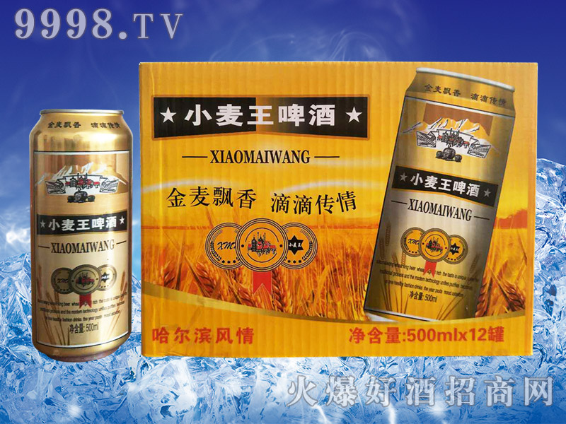 小麦王啤酒500ml×12罐