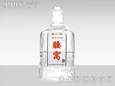 晶白玻璃瓶腰窝酒JB-242-250ml-火爆好酒招商
