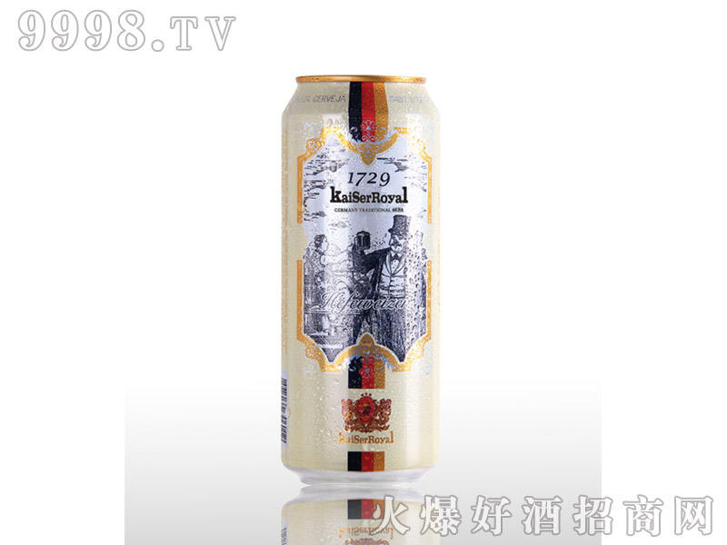 凯撒啤酒原樽500ml-白啤