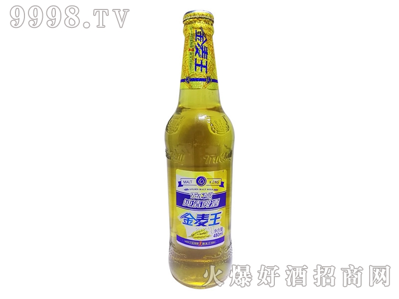 百威英博-纯清金麦王480ml-啤酒招商信息