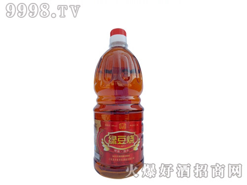 绿豆烧酒39度1.8升简装