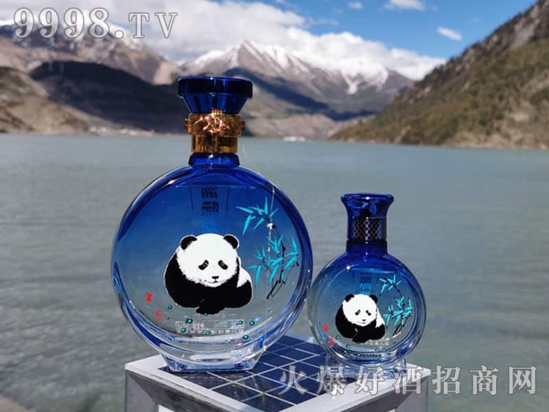 洲际熊猫酒50vol浓香型500ml