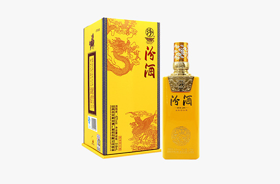 山西汾酒42度帝王黄518ml六瓶整箱装清香型国产白酒多少钱