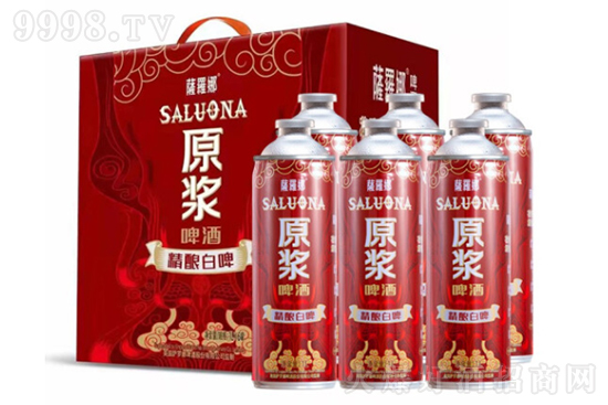 萨罗娜原浆精酿小麦白啤酒10°1L×6桶礼盒装，多少钱？