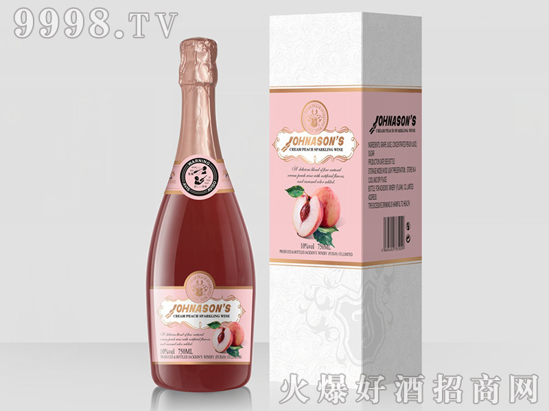 PEACH-SPARKLING-WINEҺѾơ10750ml