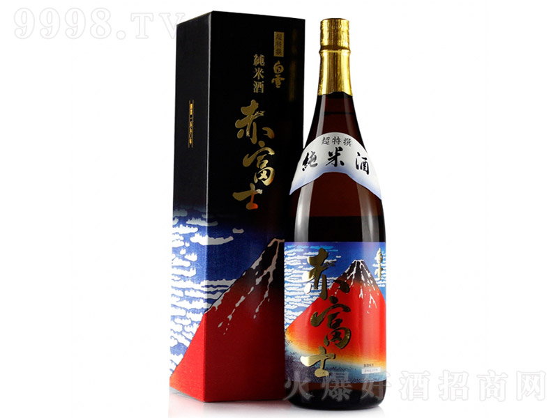 白雪牌赤富士超特撰纯米清酒【16度1800ml】_上海江秀贸易有限公司火爆